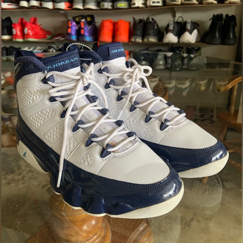 Men’s 8 (41) Nike Air Jordan 9 Retro ‘Pearl Blue’